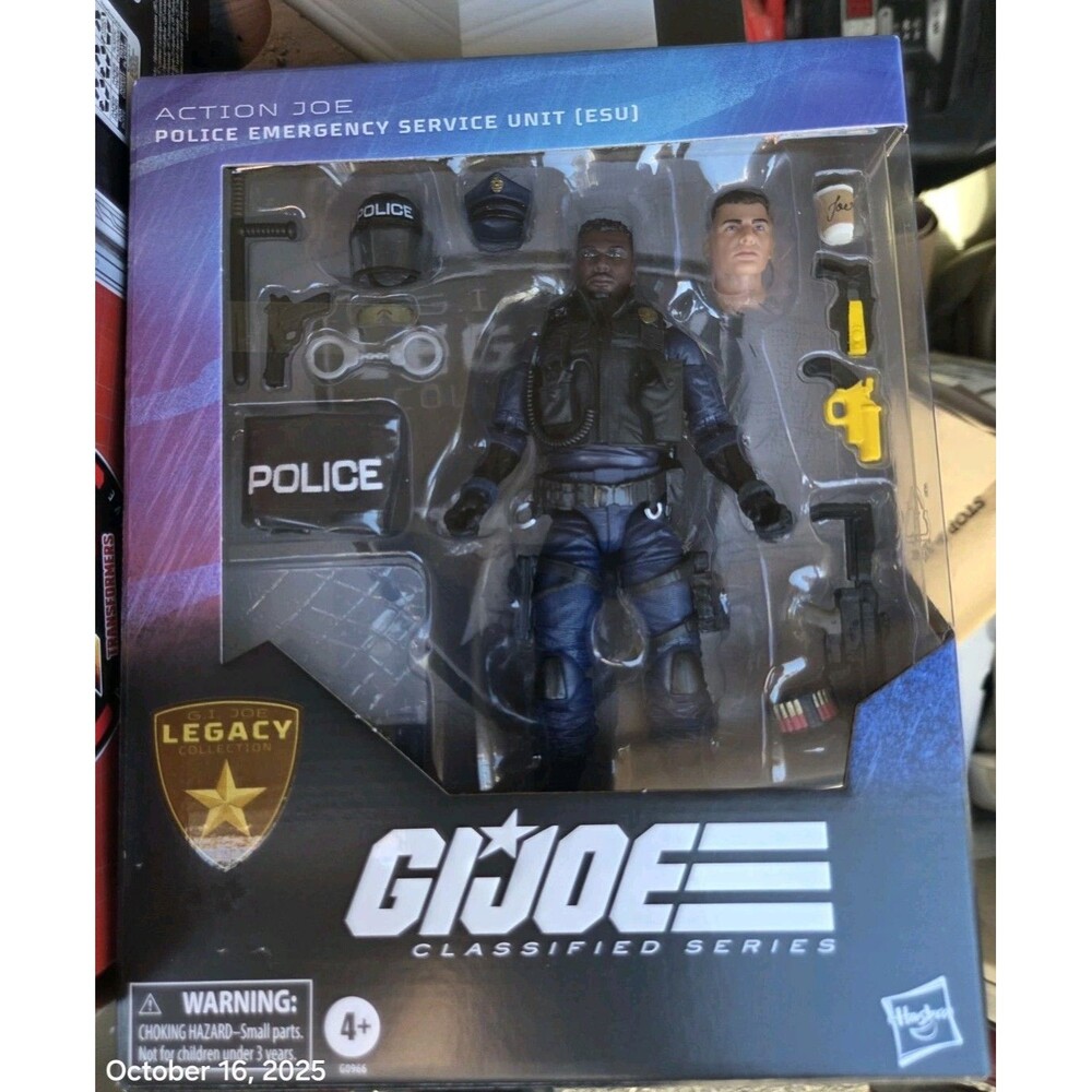 G.I. Joe Classified Legacy Collection Action Joe Police Emergency Service Unit